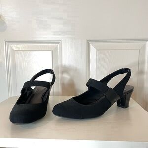 Mary Jane Slingback heels